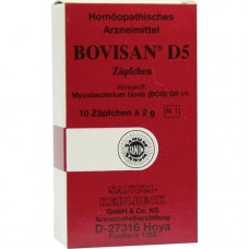 BOVISAN D 5 Suppositories, 10x2 g