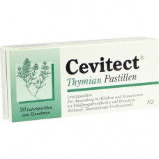 CEVITECT Thyme pastilles, 30 pcs