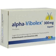 ALPHA VIBOLEX 300 mg soft capsules, 30 pcs