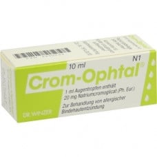 CROM-OPHTAL Eye drops, 10 ml