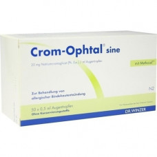 CROM-OPHTAL Sine eye drops EDB, 50x0.5 ml