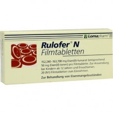 RULOFER N film -coated tablets, 20 pcs