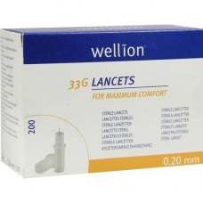 WELLION Lance 33 g, 200 pcs