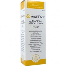 MEDIHONEY Antibacterial medical honey, 5x20 g