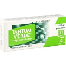 TANTUM VERDE 3 mg luttschtAbl.m.MInz taste, 20 pcs