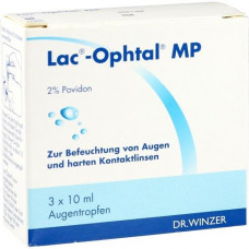 LAC OPHTAL MP Eye drops, 3x10 ml