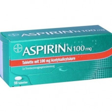 ASPIRIN N 100 mg tablets, 98 pcs