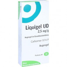 LIQUIGEL UD 2.5 mg/g of eye gel i.einzeldosisbeh., 30x0.5 g