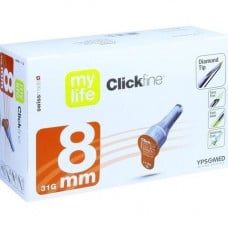 MYLIFE Clickfine Pen needles 8 mm, 100 pcs