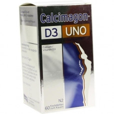 CALCIMAGON D3 UNO chewing tablets, 60 pcs