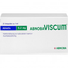 ABNOBAVISCUM Abietis 0.2 mg ampoules, 21 pcs