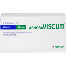 ABNOBAVISCUM Abietis 20 mg ampoules, 21 pcs