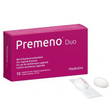 PREMENO Duo Vaginalovula, 10 pcs