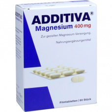 ADDITIVA Magnesium 400 mg film -coated tablets, 60 pcs