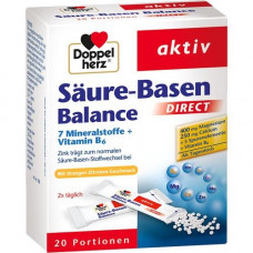 DOPPELHERZ acid-bas Balance DIRECT Pellets, 20 pcs