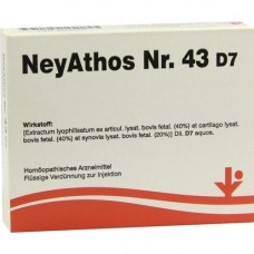 NEYATHOS No. 43 D 7 ampoules, 5x2 ml