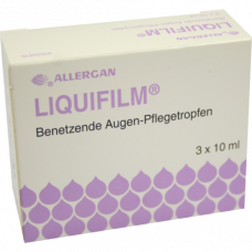 LIQUIFILM Wetting Eyes Care, 3x10 ml