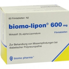 BIOMO-Lipon 600 mg film-coated tablets, 60 pcs