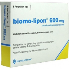 BIOMO-Lipon 600 mg ampoules, 5 pcs