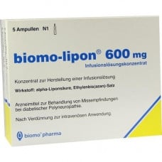 BIOMO-Lipon 600 mg ampoules, 10 pcs
