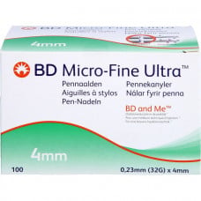 BD MICRO-FINE+ 4 pen needles 0.23x4 mm, 100 pcs