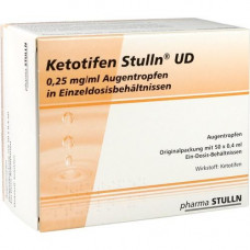 KETOTIFEN Stulln UD Eye drops single -dose pip., 50x0.4 ml
