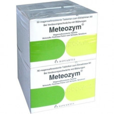 METEOZYM film -coated tablets, 200 pcs