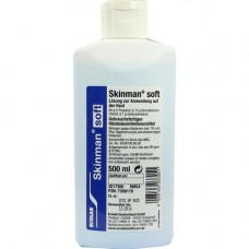 SKINMAN Soft hand disinfection donor bottle, 500 ml