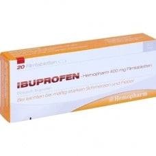 IBUPROFEN Hemopharm 400 mg film -coated tablets, 20 pcs