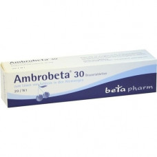 AMBROBETA 30 effervescent tablets, 20 pcs