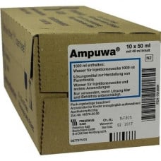 AMPUWA 50 ml of frekaf bottle inject .-/Infus.-Lsg., 10x40 ml