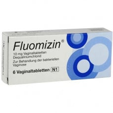 FLUOMIZIN 10 mg vaginal tablets, 6 pcs