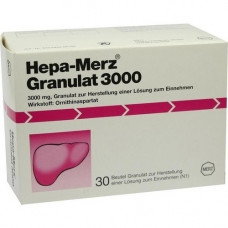 HEPA MERZ Granulate 3,000 Btl., 30 pcs