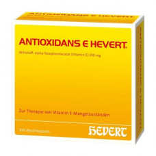 ANTIOXIDANS E Hevert Soft capsules, 100 pcs