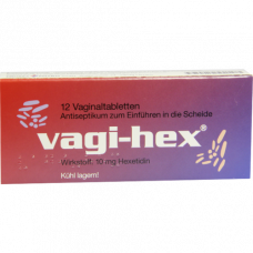 VAGI HEX vaginal tablets, 12 pcs
