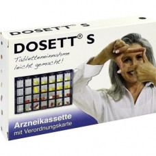 DOSETT S pharmaceutical cassette blue, 1 pcs