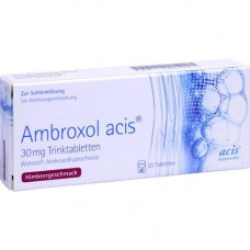 AMBROXOL Acis 30 mg of drinking tablets, 20 pcs