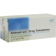 AMBROXOL Acis 30 mg of drinking tablets, 40 pcs