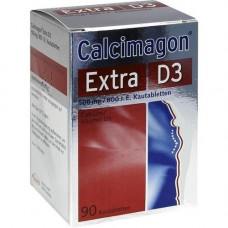 CALCIMAGON Extra D3 chewing tablets, 90 pcs