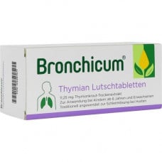 BRONCHICUM Thyme lollipop, 50 pcs