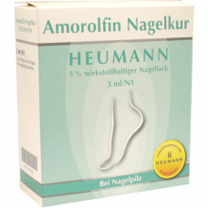 AMOROLFIN NAGEN CURMATION HEUMANN 5% WSt.Shalt.nagellack, 3 ml