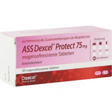 ASS Dexcel Protect 75 mg gastrointestinal tablets, 50 pcs