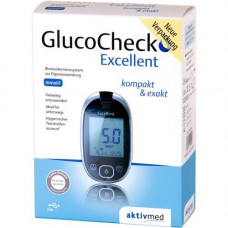 GLUCOCHECK Excellent blood sugar measurement. Set mmol/l, 1 pcs