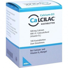 CALCILAC chewing tablets, 100 pcs