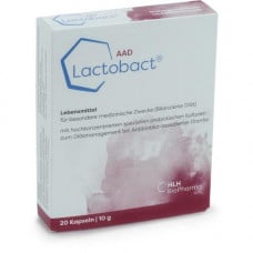 LACTOBACT AAD Gastroke -resistant capsules, 20 pcs