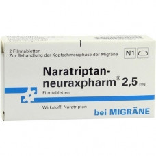 NARATRIPTAN-Neuraxpharm 2.5 mg film-coated tablets,pcs