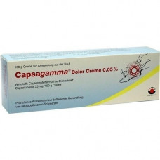 CAPSAGAMMA Dolor cream 0.05%, 100 g