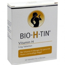 BIO-H-TIN Vitamin H 5 mg for 4 months tablets, 60 pcs