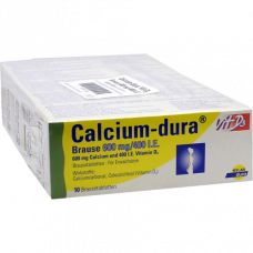 CALCIUM DURA Vit D3 Brause 600 mg/400 I.E., 50 pcs
