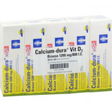 CALCIUM DURA Vit D3 Brause 1200 mg/800 I.E., 50 pcs